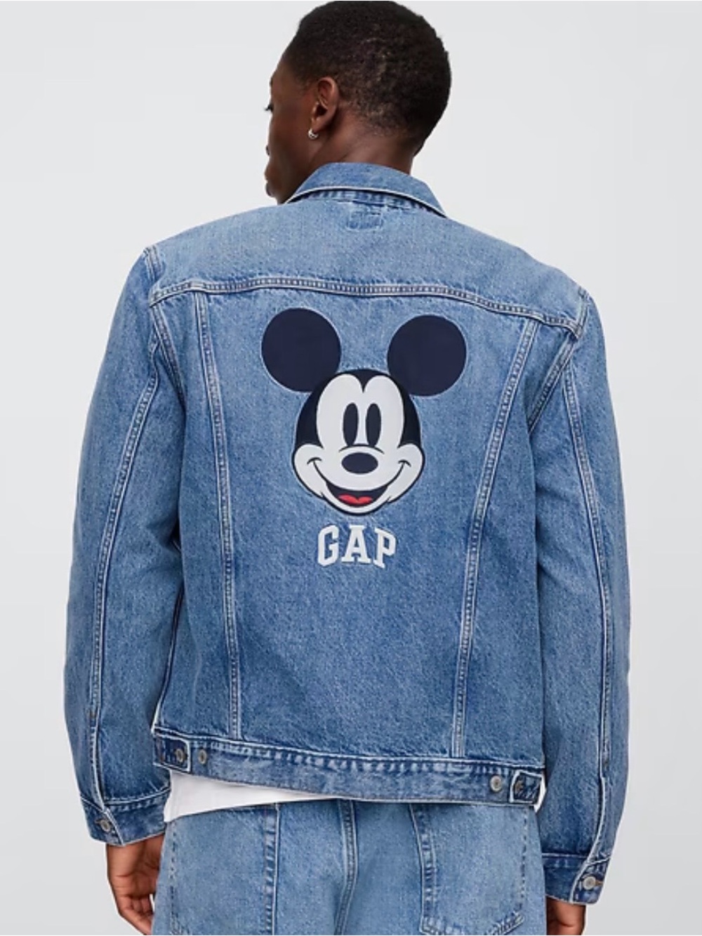 Gap × Disney Mickey Mouse Icon Denim Jacket